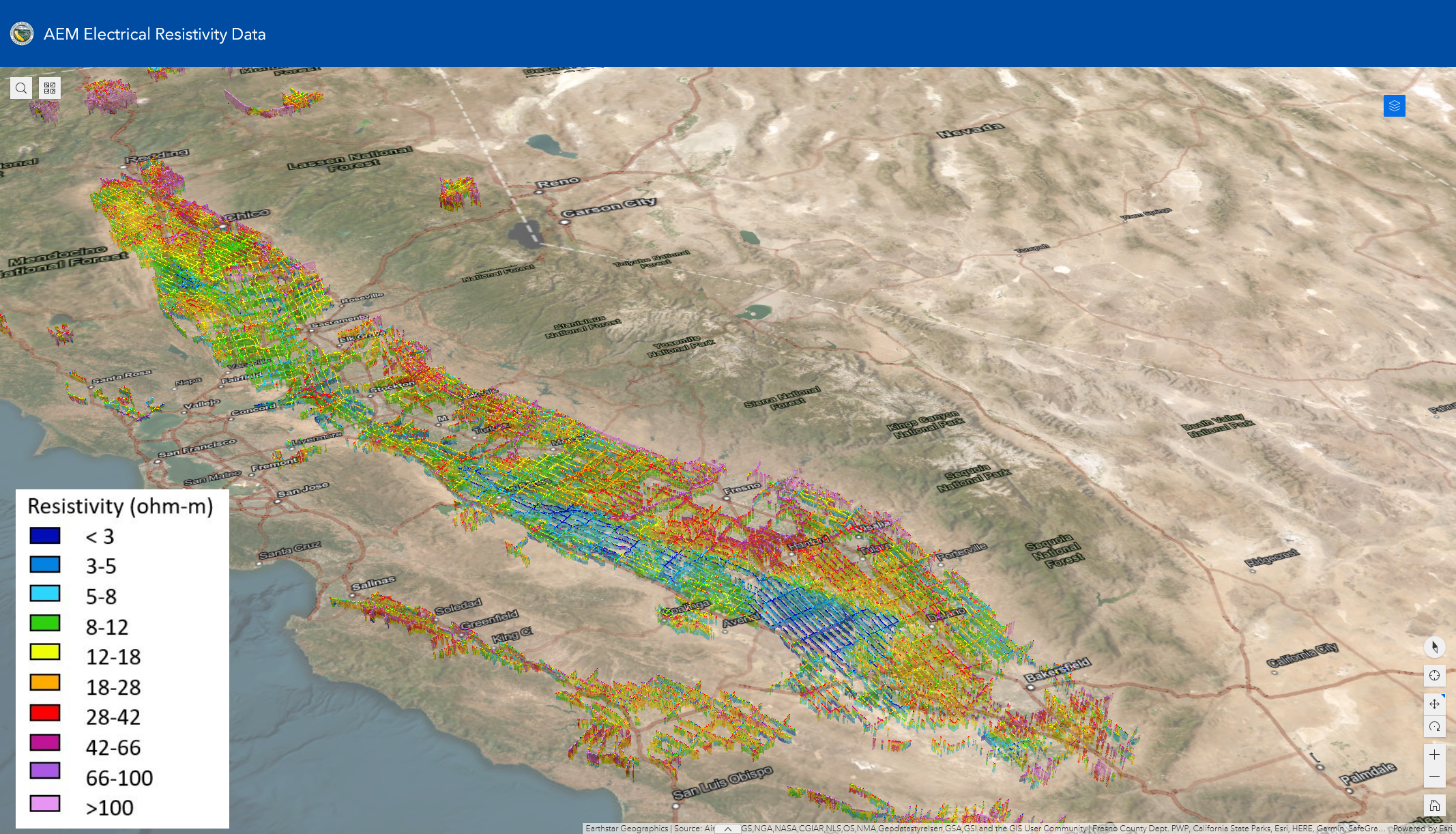 DWR’s Innovative Underground Aquifer Mapping Project Reaches Major Milestone: Data Now Available for Entire Central Valley